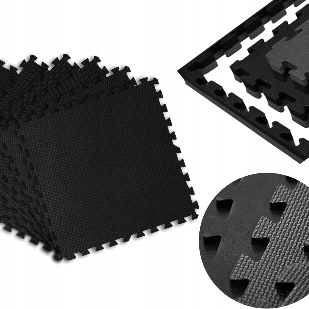 Foam mat PUZZLE for exercise equipment LARGE 6 elements Packaging status original