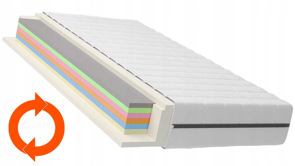 Foam mattress 120x200 double-sided LAYERED PLUS quilted cover Brand Good Dream