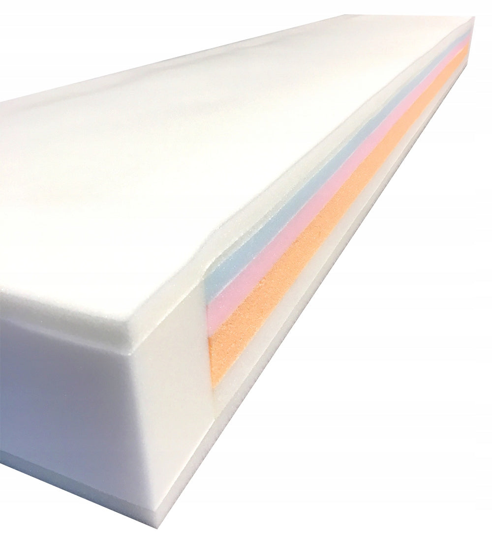 Foam mattress 140x200cm COLORADO + COVER