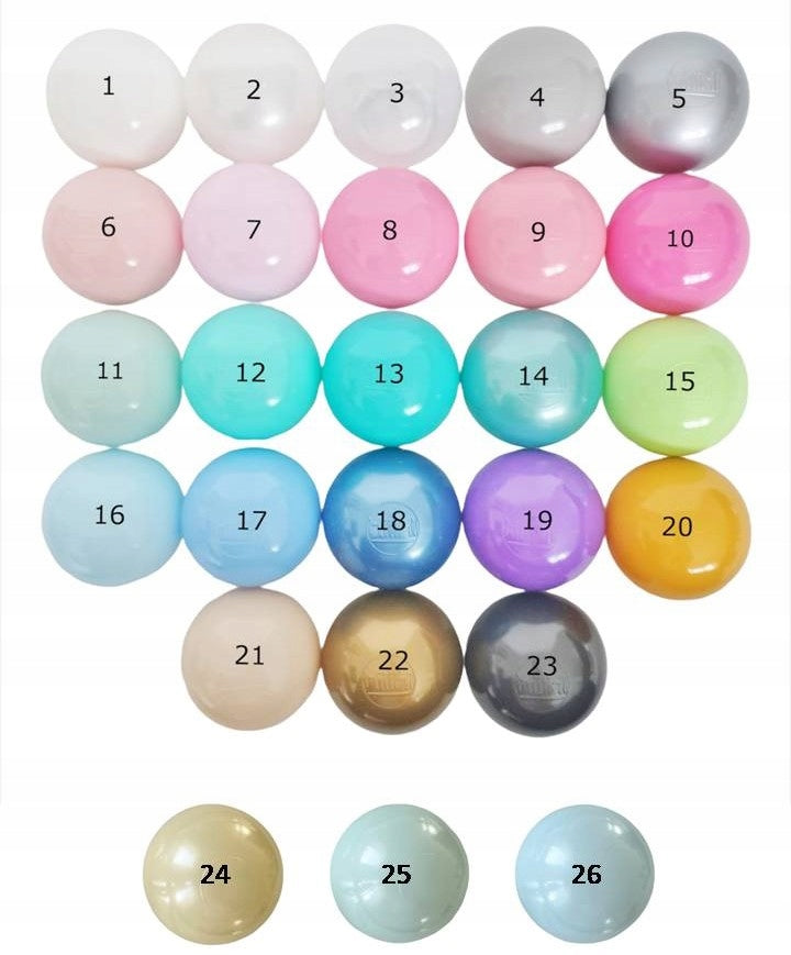 Foam square toys MONIO velvet beige - ANY MIX Product width 45 cm