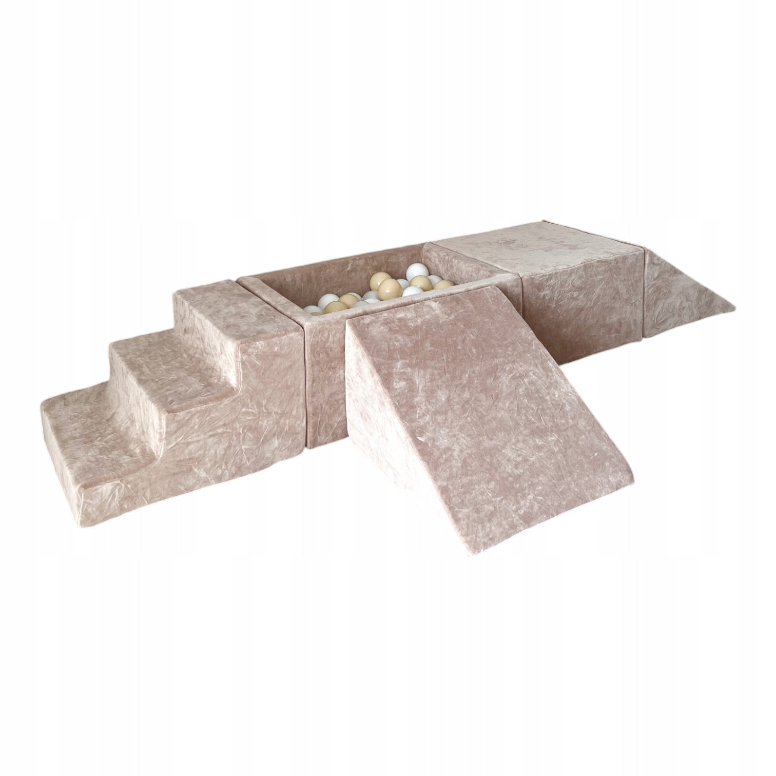 Foam square toys MONIO velvet beige - ANY MIX