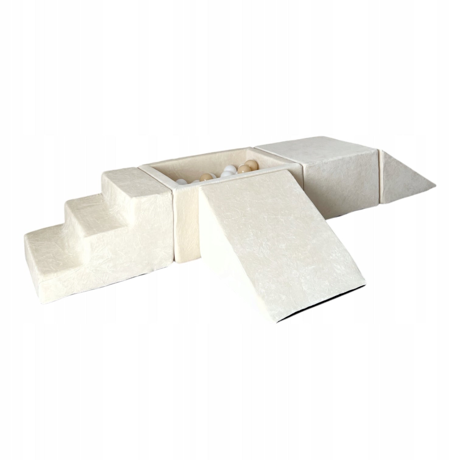 Foam square toys MONIO velvet cream - ANY MIX