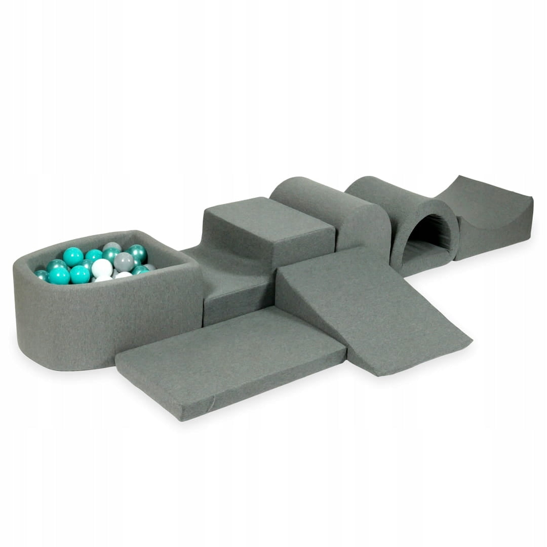 Foam square toys with swimming pool micro grey