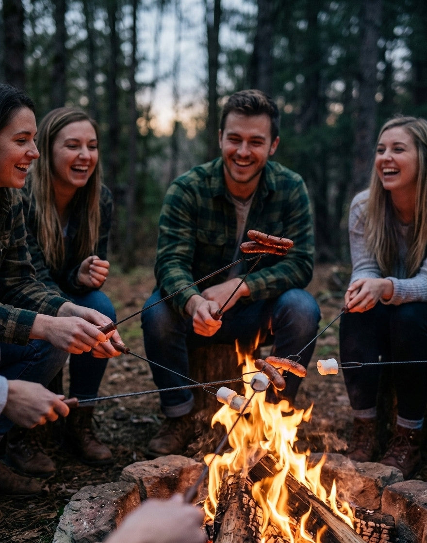 Focal Forks Fire Forks Grill 120cm 10 pcs Solid KK RenKar Kind campfire fork