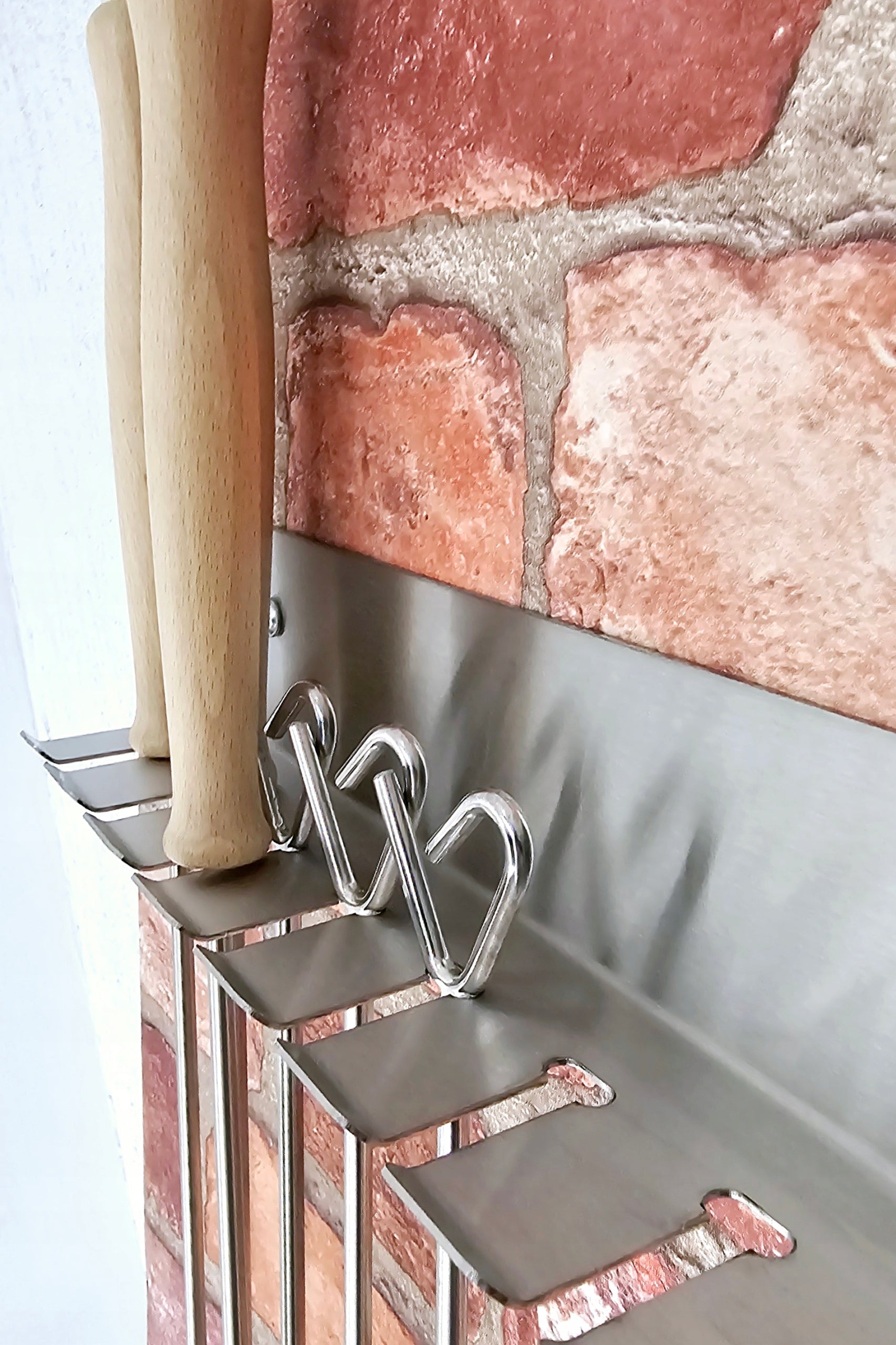 Focal Stick Rests 86cm Sausage Fork Sticks Stainless Grill Length 86 cm