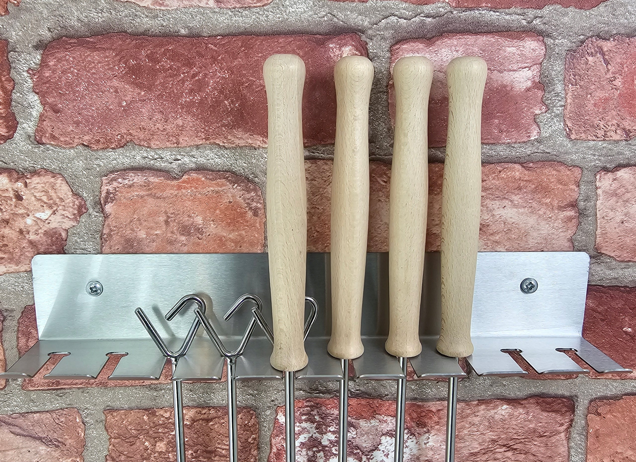 Focal Stick Rests 86cm Sausage Fork Sticks Stainless Grill Product weight with unit packaging 0.5 kg