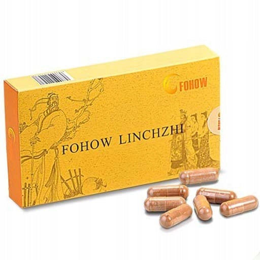 Fohow LINCHZHI Reishi Improving Brain Function BRAIN CAPSULES 24 Pack