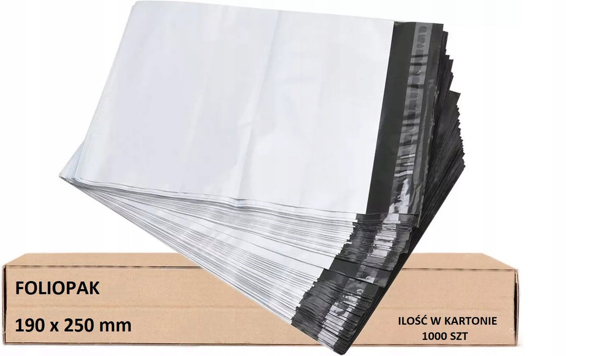 Foil Packs Courier envelopes 190x250mm 1000 pcs.