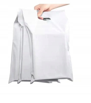 Foil Packs courier white with handle 260x350 50pcs
