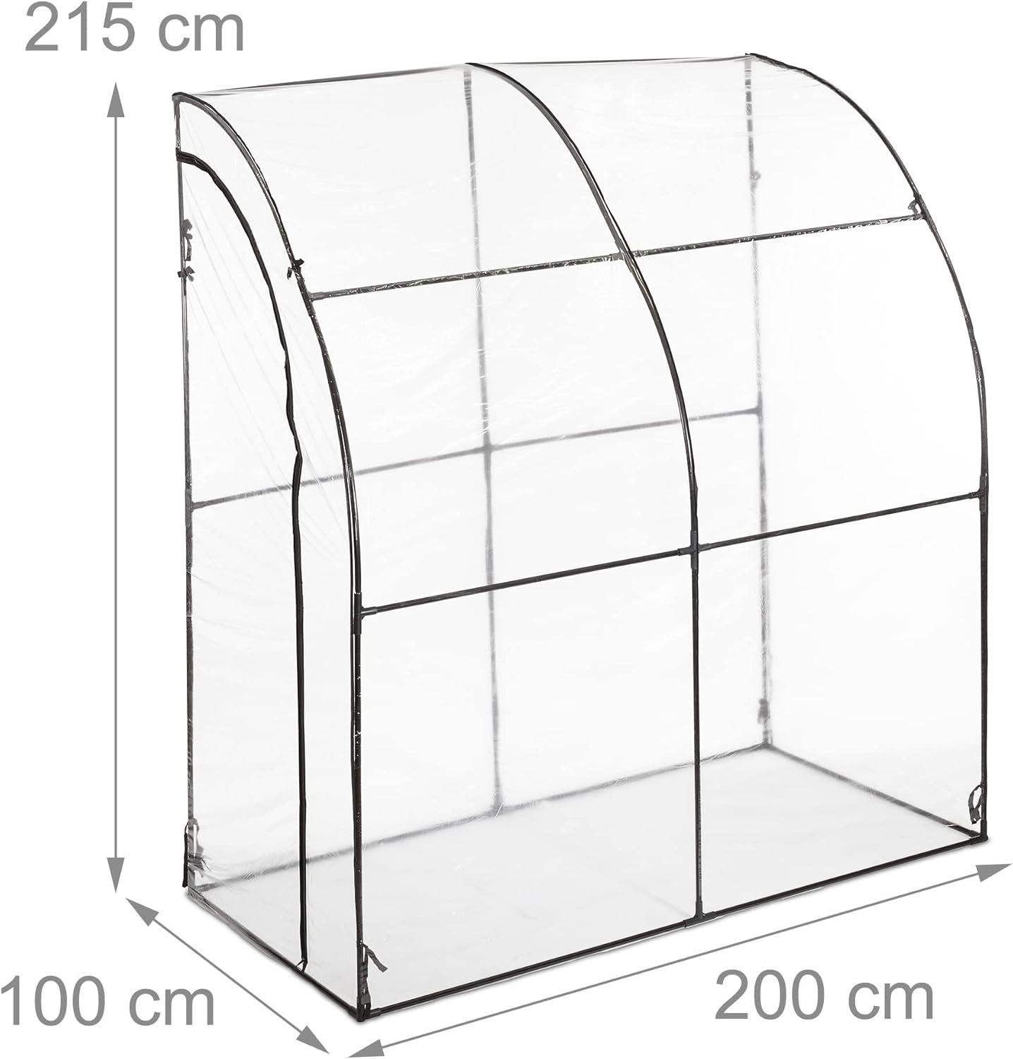 Foil Tunnel Wall Mounted GARDEN GREENHOUSE 2x1m FOIL 2m2 VEGETABLES Packaging status original