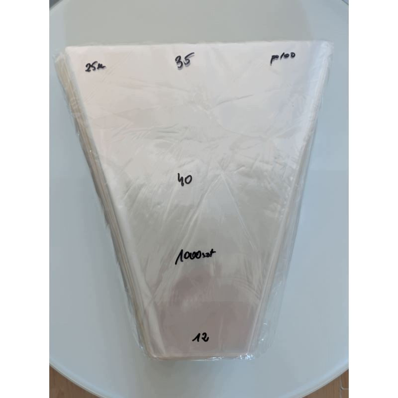Foil for flowers thin 40x35x12 100 pcs.