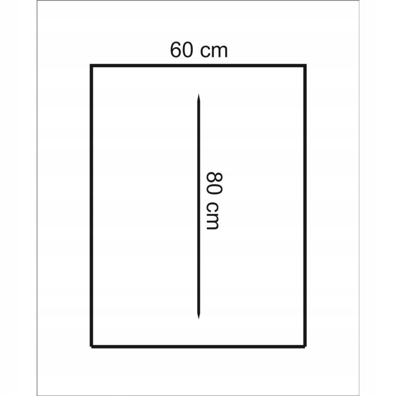 Foil sleeve 60x80 cm 50 pcs.