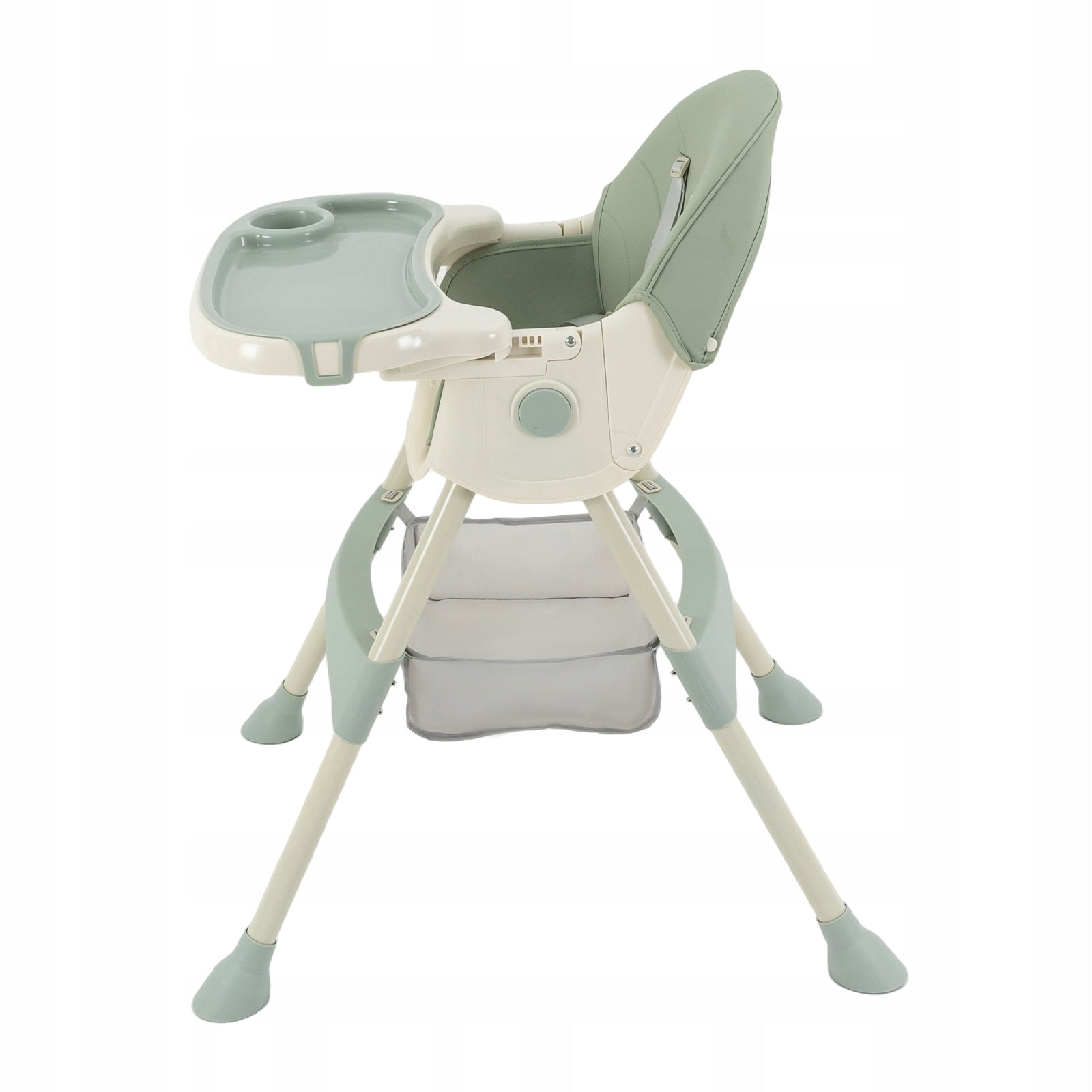 Foldable 2-in-1 Baby High Chair and Rocking Chair - Gray Manufacturer code 346-5786