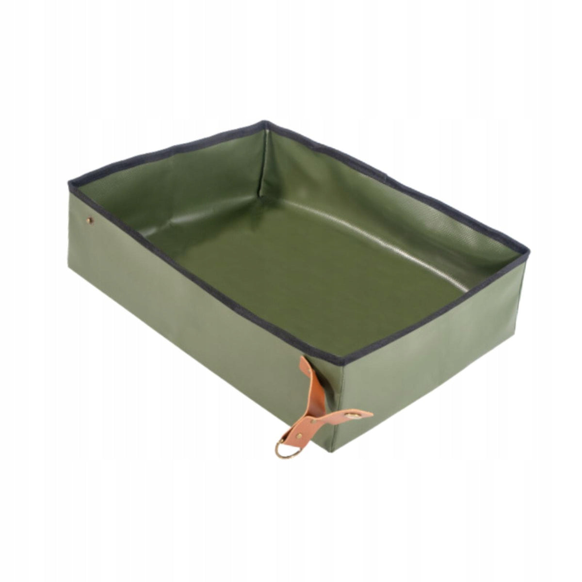 Foldable Cat Litter Box Travel Easy to Clean Cat Sand Box S 40cmx30cmx10cm Packaging status original
