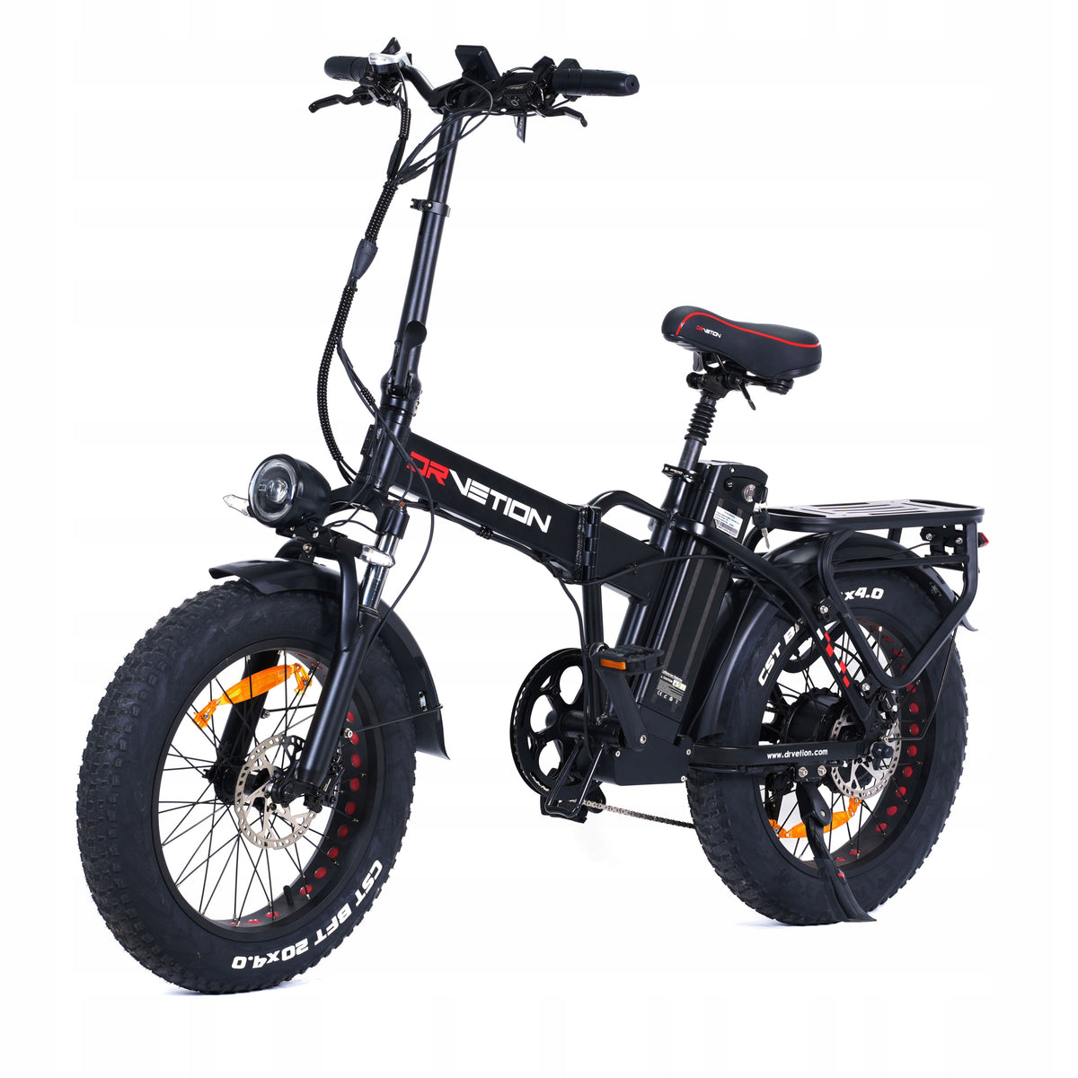 Foldable DRVETION AT20 PRO MAX Electric Vehicle 1000W 48V20Ah 50km/h 130km Packaging status original