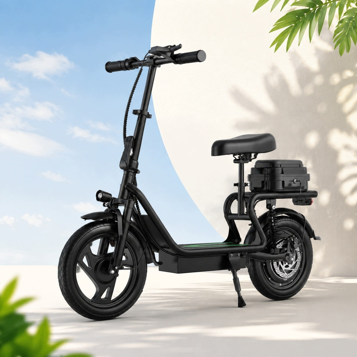Foldable Electric Vehicle ESBSXLXPRO 14" 48V 22.5Ah Rear Basket Packaging status original