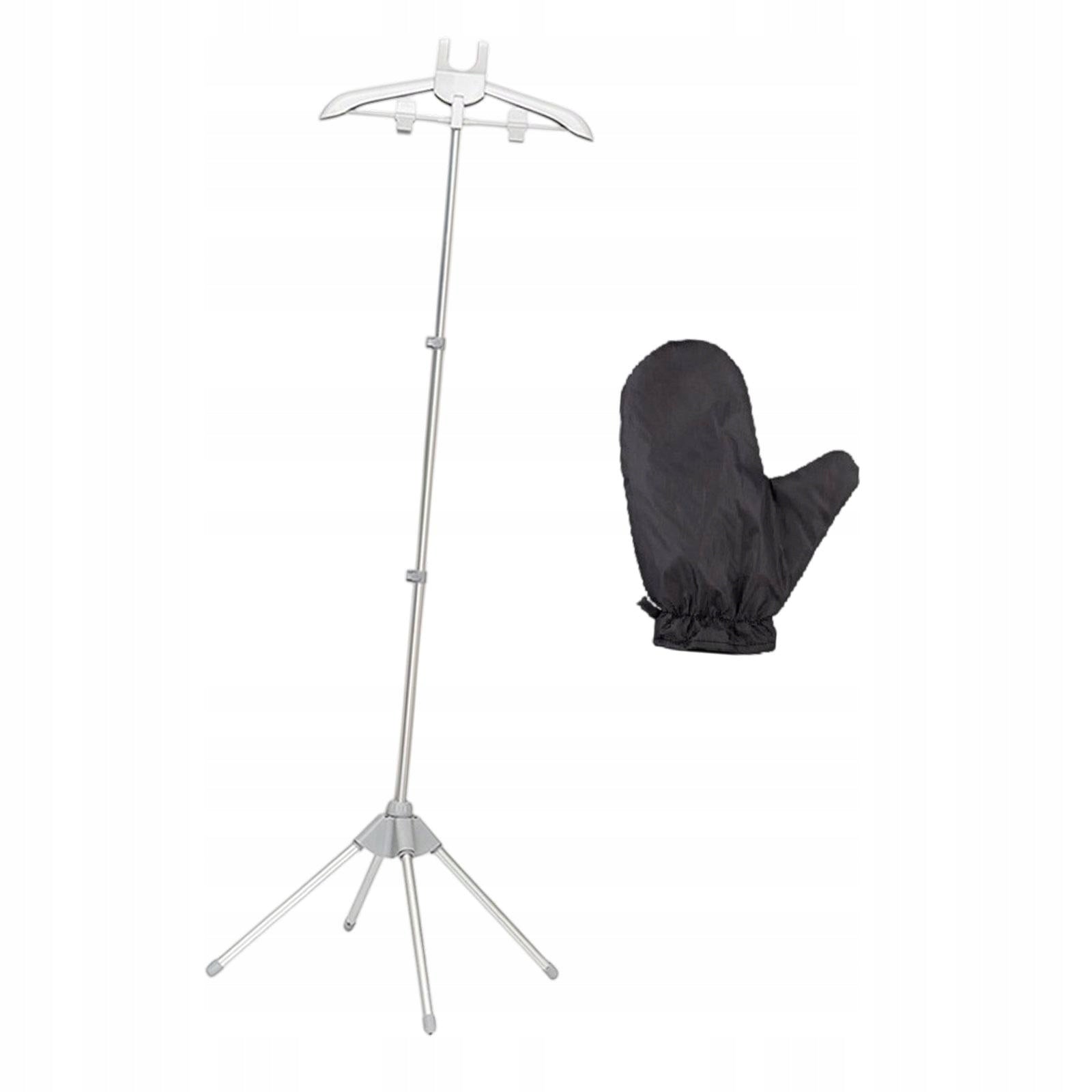 Foldable Garment Clothes Drying Rack 33.07 in .99 in Adjustable Height Gray Packaging status original