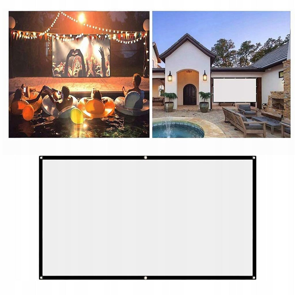 Foldable Home Cinema Projector Cloth White, 84inch Manufacturer code 05972023910