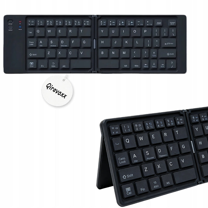 Foldable Mini Wireless Bluetooth Keyboard for USB-C Phone Tablet
