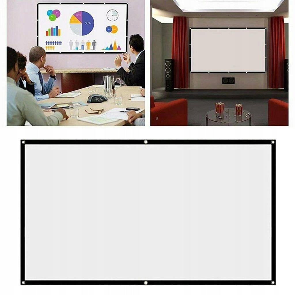 Foldable Projector Screen, HD / 4:3 Portable Home Theater 120 inch 16:9 Packaging status original