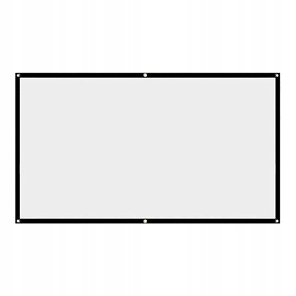 Foldable Projector Screen, HD / 4:3 Portable Home Theater 120 inch 16:9