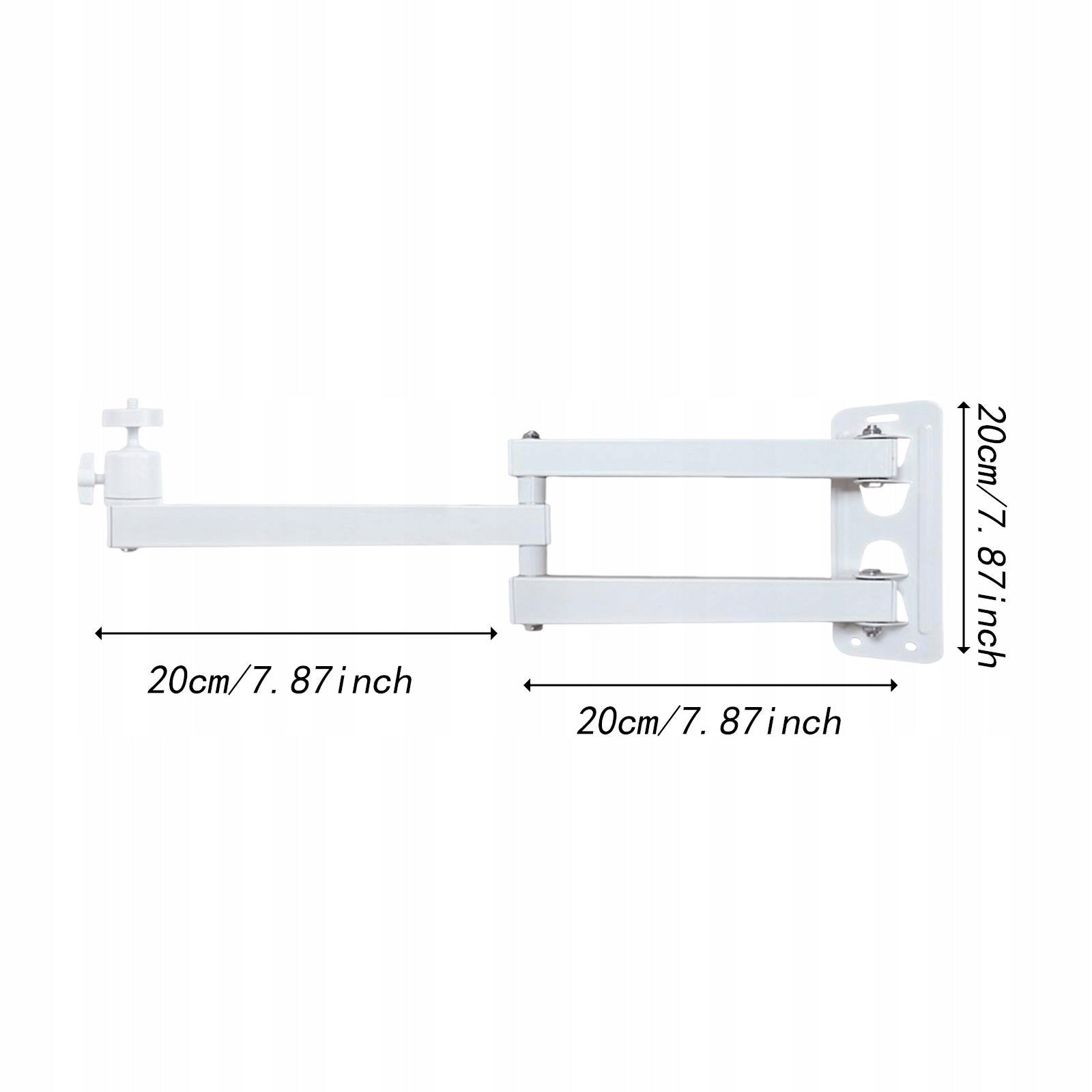 Foldable Projector Wall Mount, Projector Shelf, Space Saving Sturdy Metal S Manufacturer code 05768057177