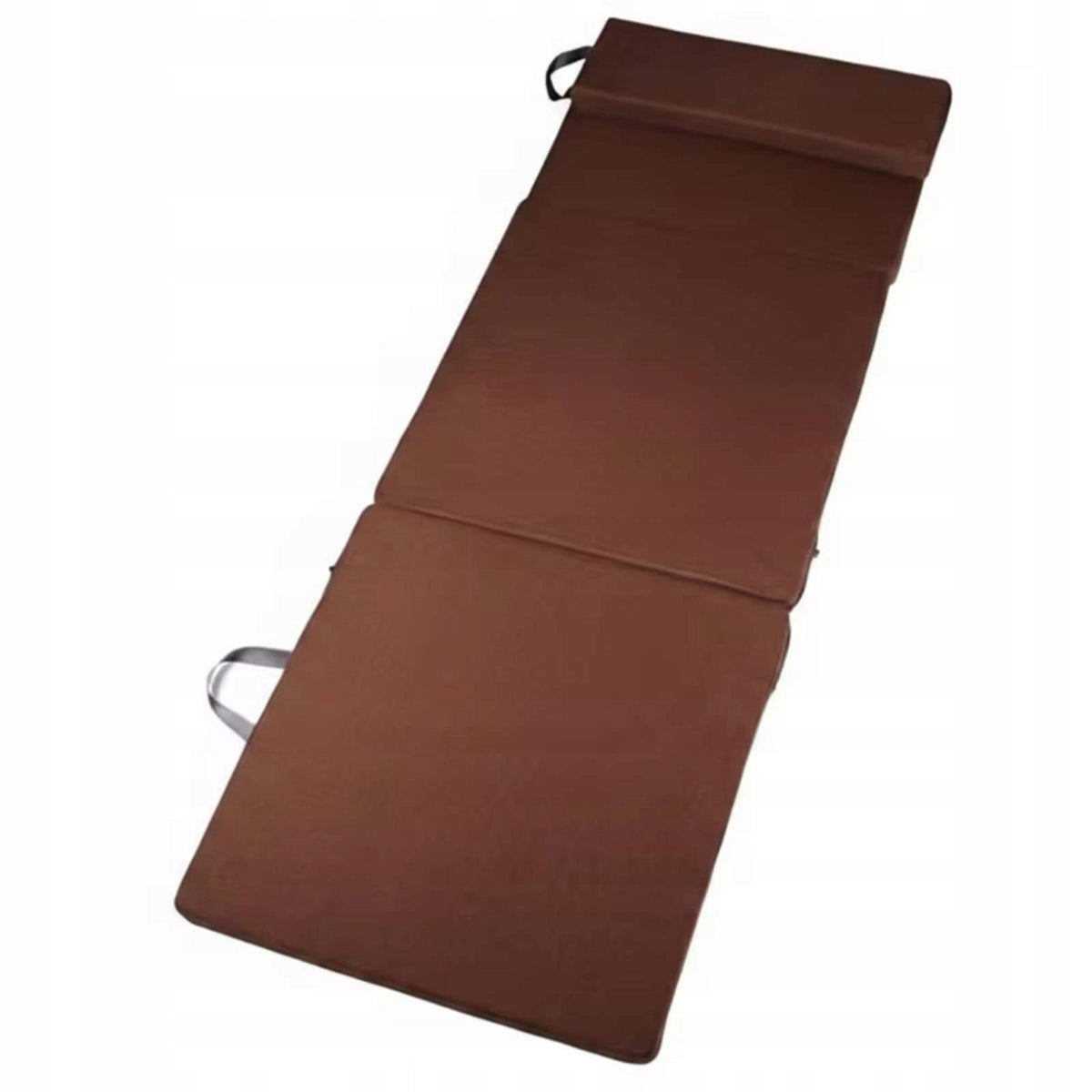 Foldable Rest Mat Padded Foldaway Rest Mat Soft for 150x60x5cm 45D Brown