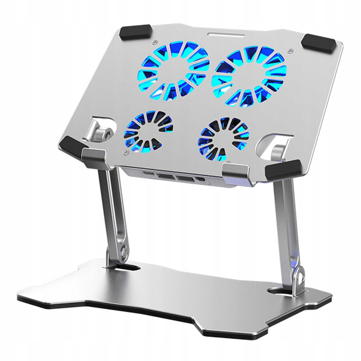 Foldable Tablet Stand with Cooling Fan for Laptops Up to 17.3" Adjustable