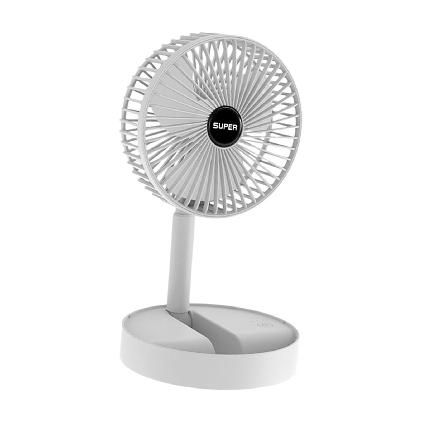 Foldable Telescopic Fan Foldaway Adjustable 1Pcs