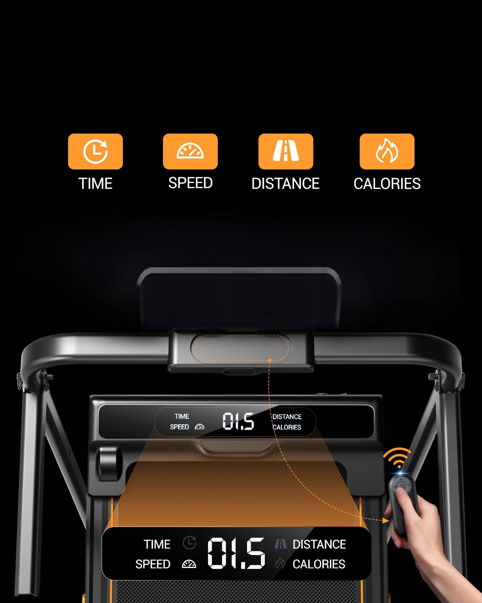 Foldable Treadmill for Home Use 12 km/h Brand no brand