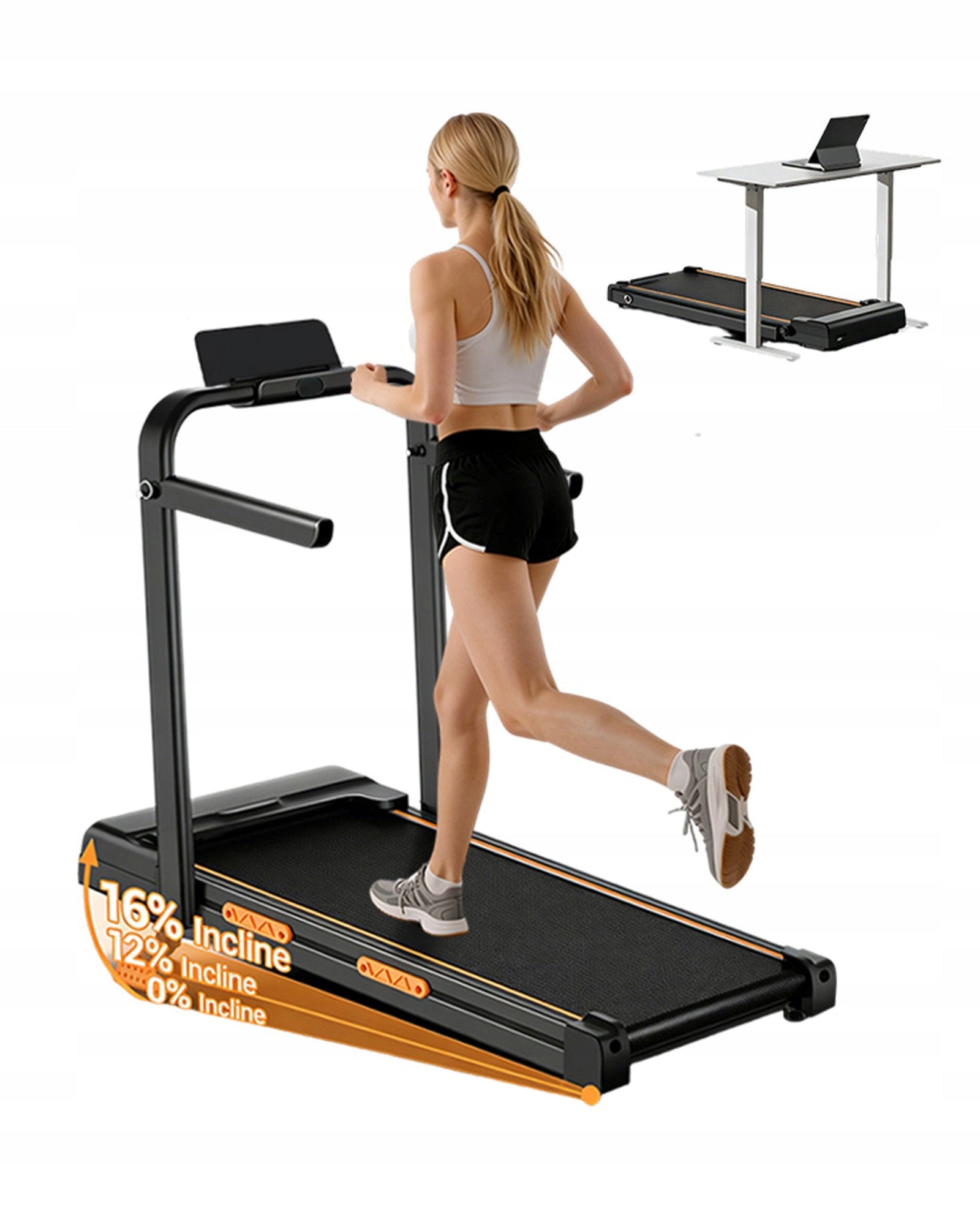 Foldable Treadmill for Home Use 12 km/h