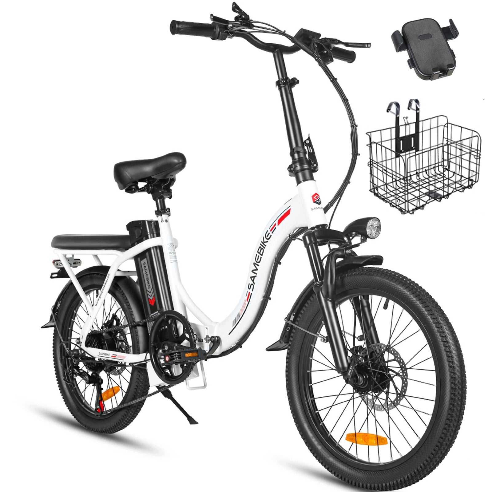 Foldable city Electric Vehicle Samebike CY20 560W 36V 12AH 32KM/H 20"
