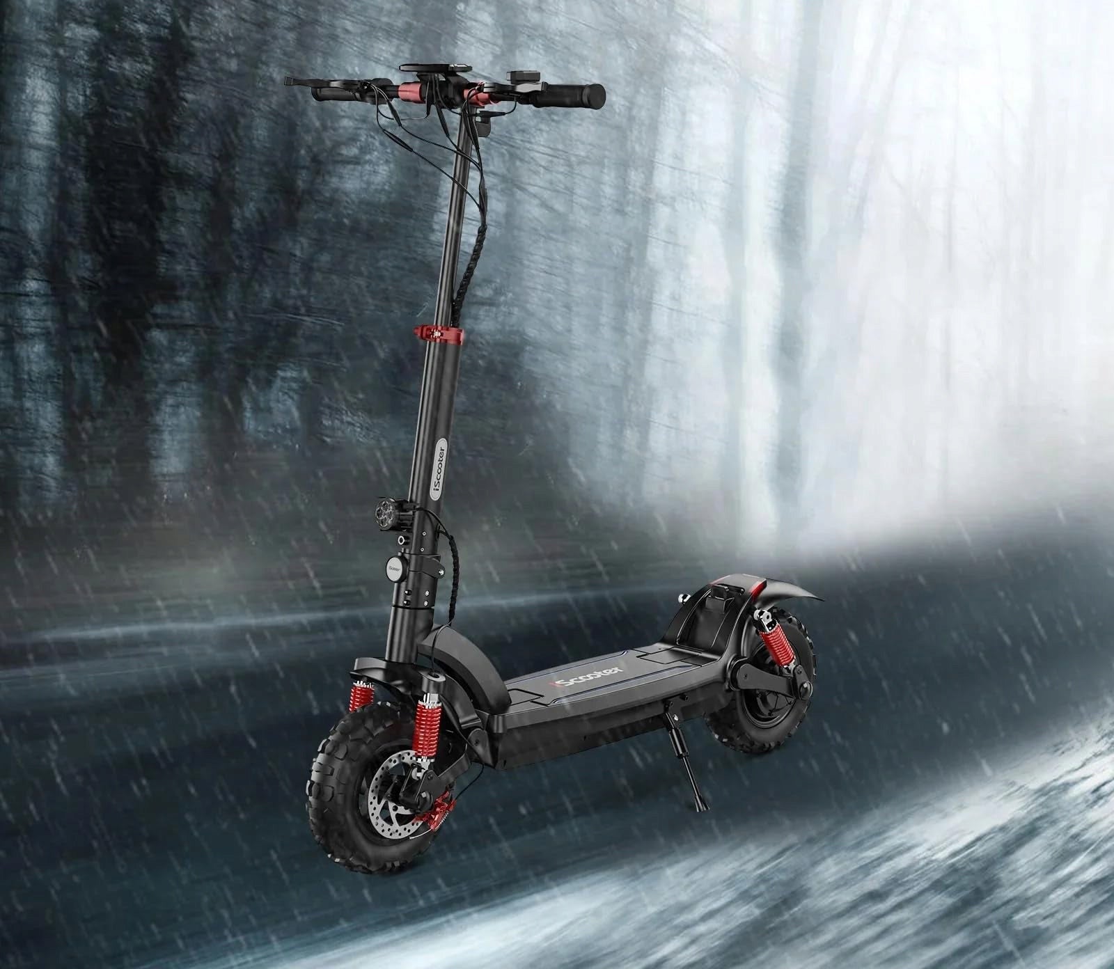 Foldable electric vehicle iscooter iX6 1000W 45KM/H 45KM 17,5AH+ NFC 2025 Brand iScooter