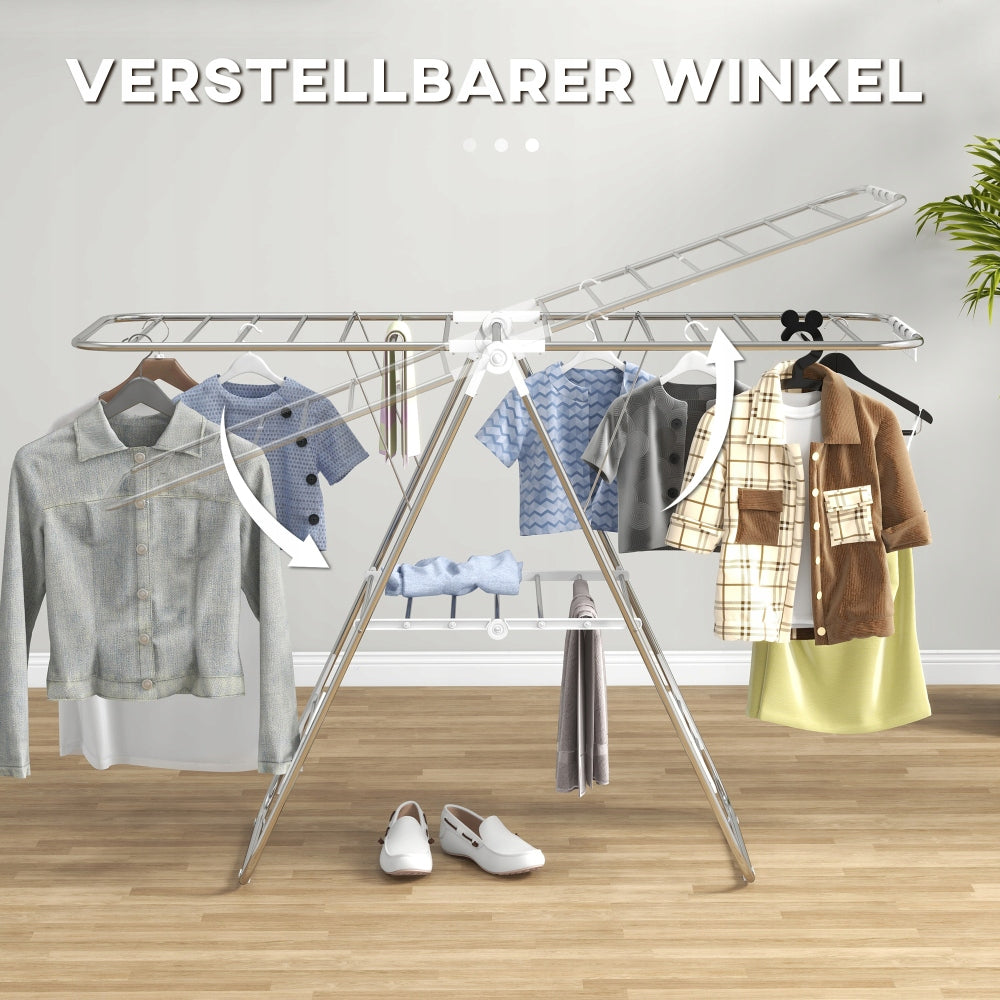 Foldable portable clothes dryer, 146x60,5x98 cm EAN (GTIN) 4894424689028