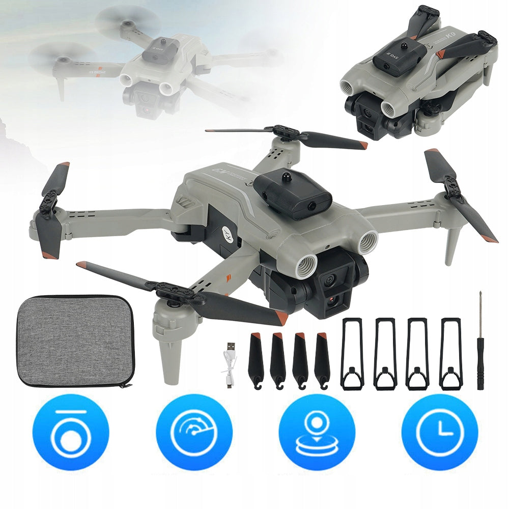 Folding Aerial Photography Drone with Dual HD Cameras,With Batteries Brand no brand