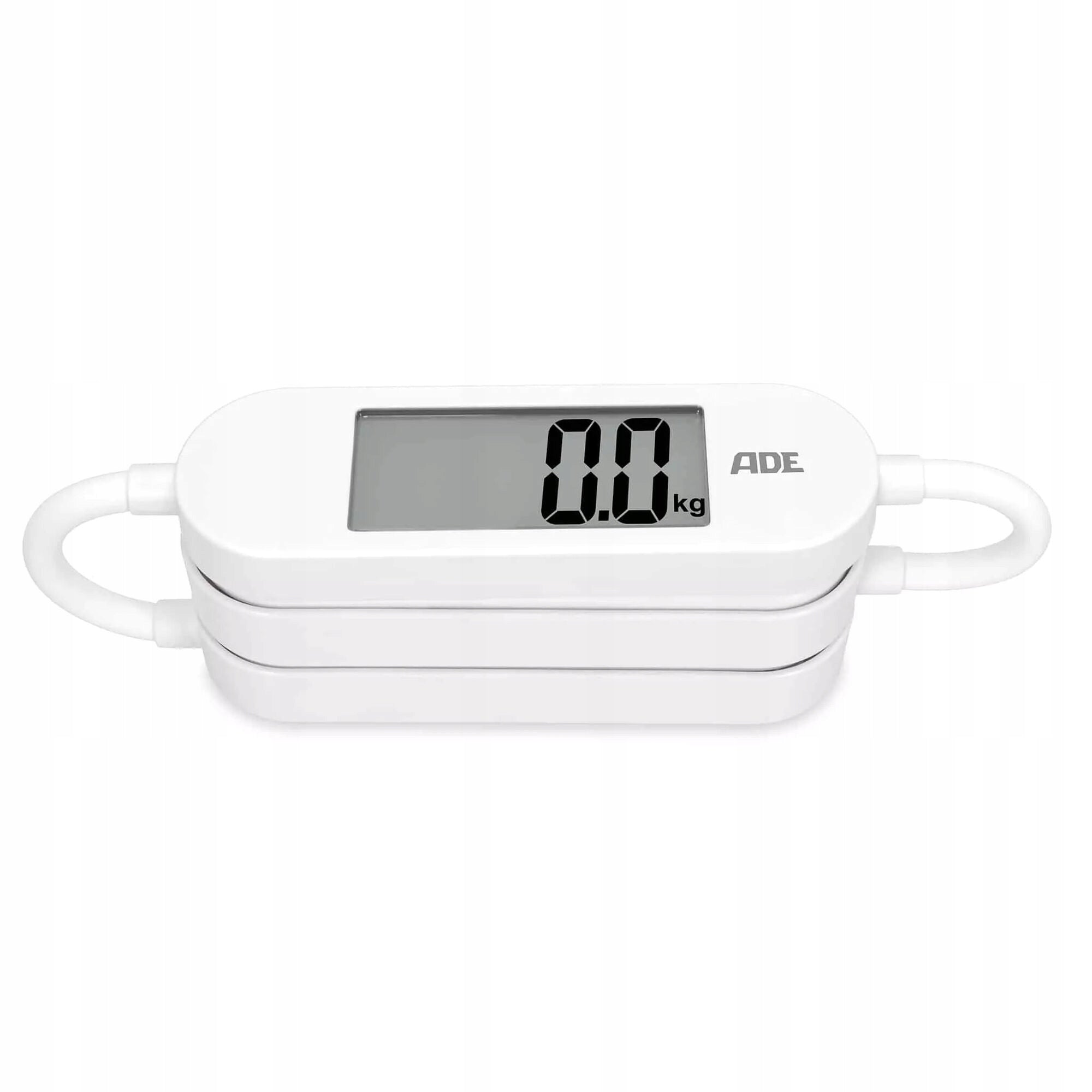 Folding BATHROOM SCALE up to 180 kg ADE white 23,5 x 5 x 7 Batteries included yes