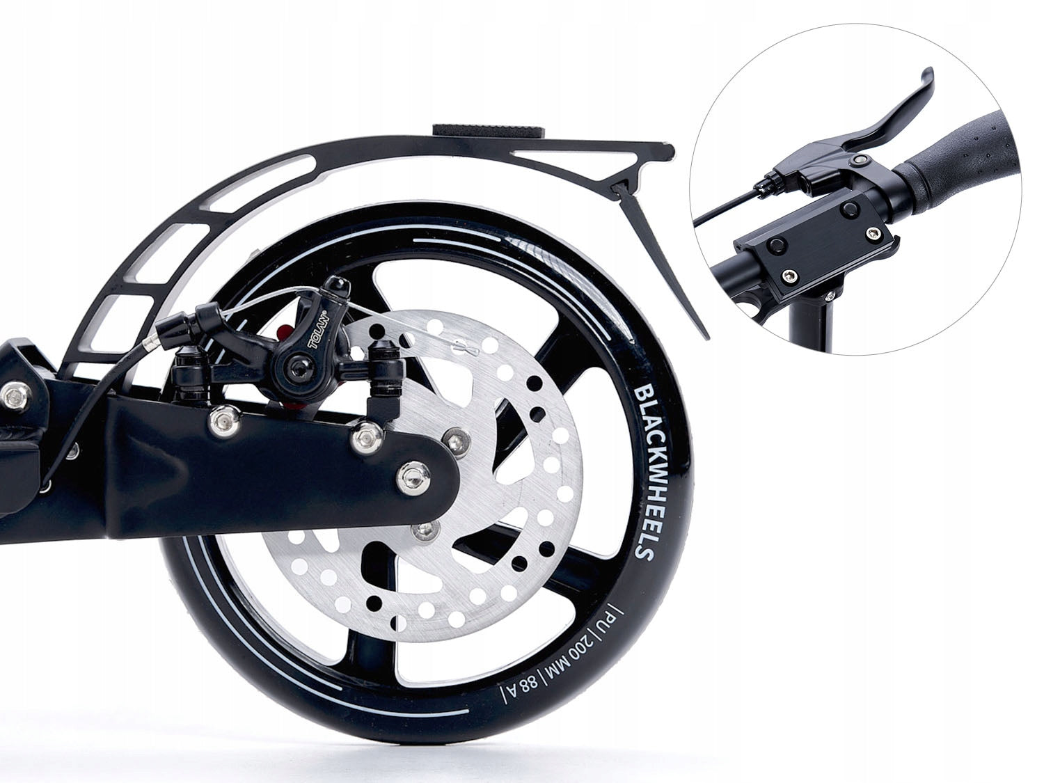 Folding City Scooter for Children and Adults up to 100kg Blackwheels Manufacturer code 12578705