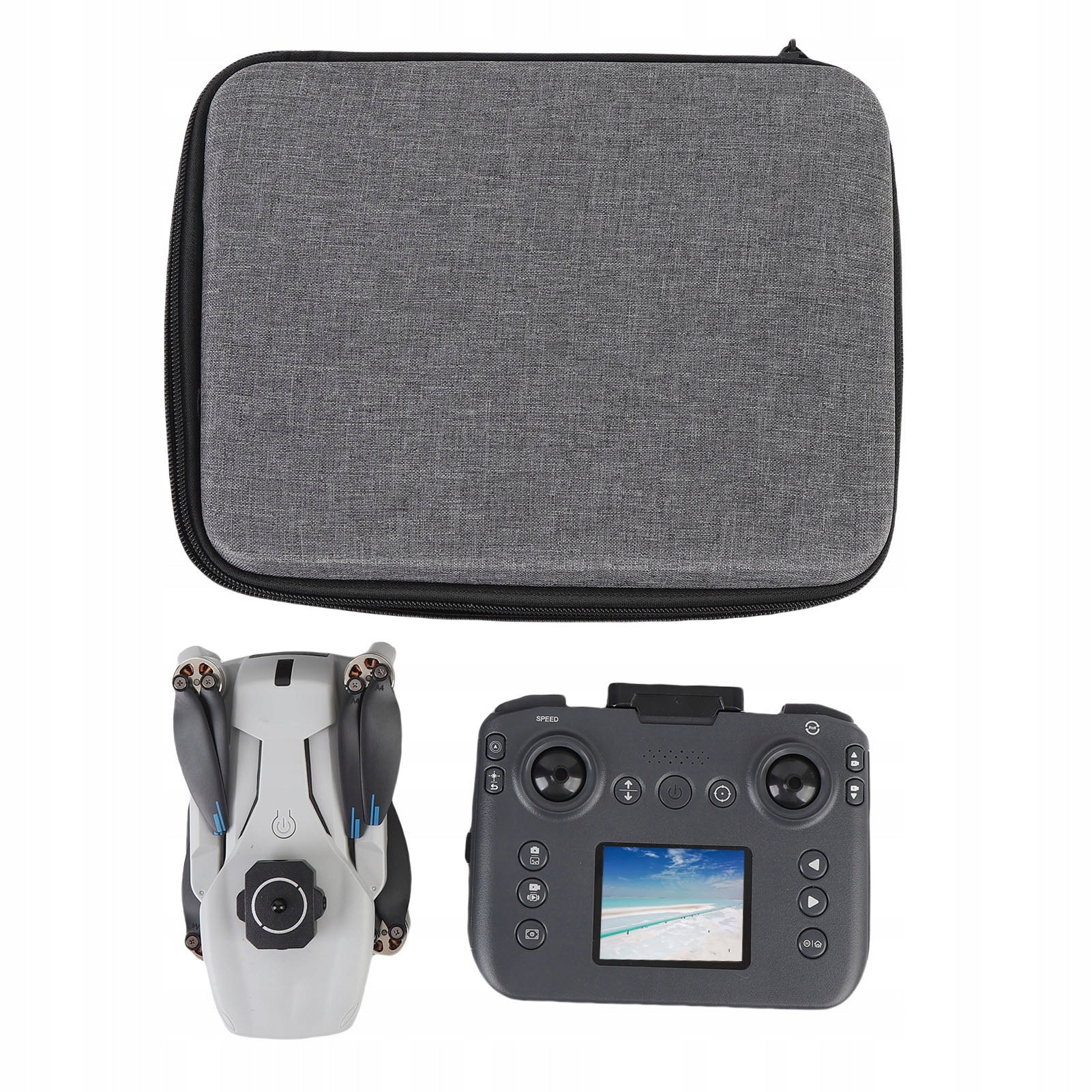 Folding Drone with Remote Control Camera Wi -Fi Anti Shake 7P Model 0676QCHP