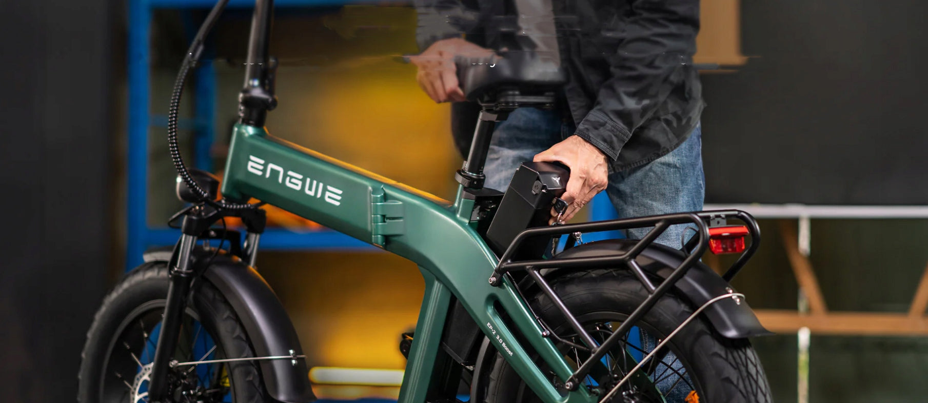 Folding Electric Bike ENGWE EP-2 3.0 Boost 250W 13.5AH 120km 20" APP Model EP-2 3.0 Boost 250W 25KM/H zgodny z przepisami EU