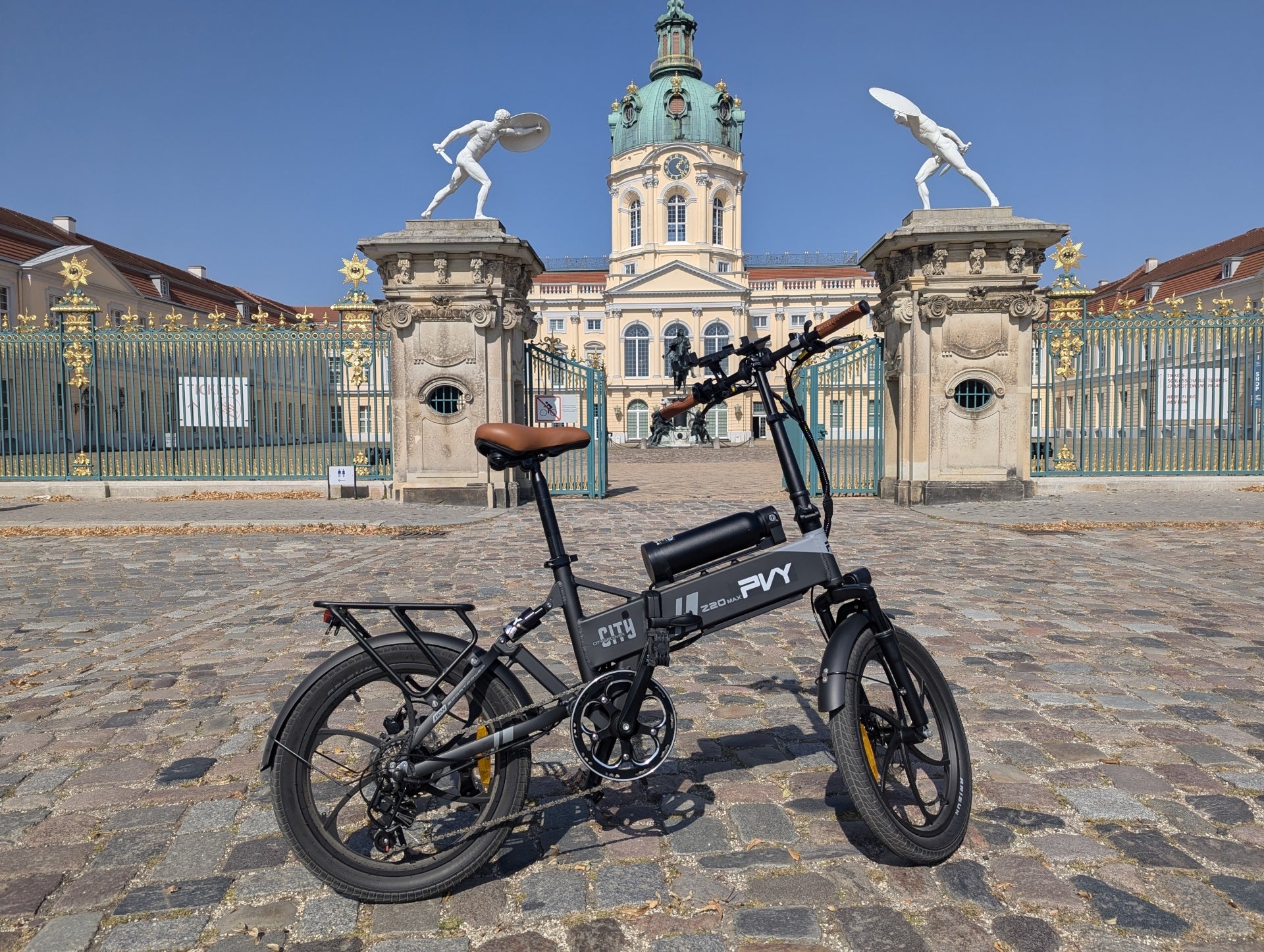 Folding Electric Bike PVY Z20 MAX 250W 36V 25,6Ah 25KM/H 200KM 20" EU Model PVY Z20 MAX 36V 15Ah+10.6Ah SHIMANO-7S 80NM 20x2.3