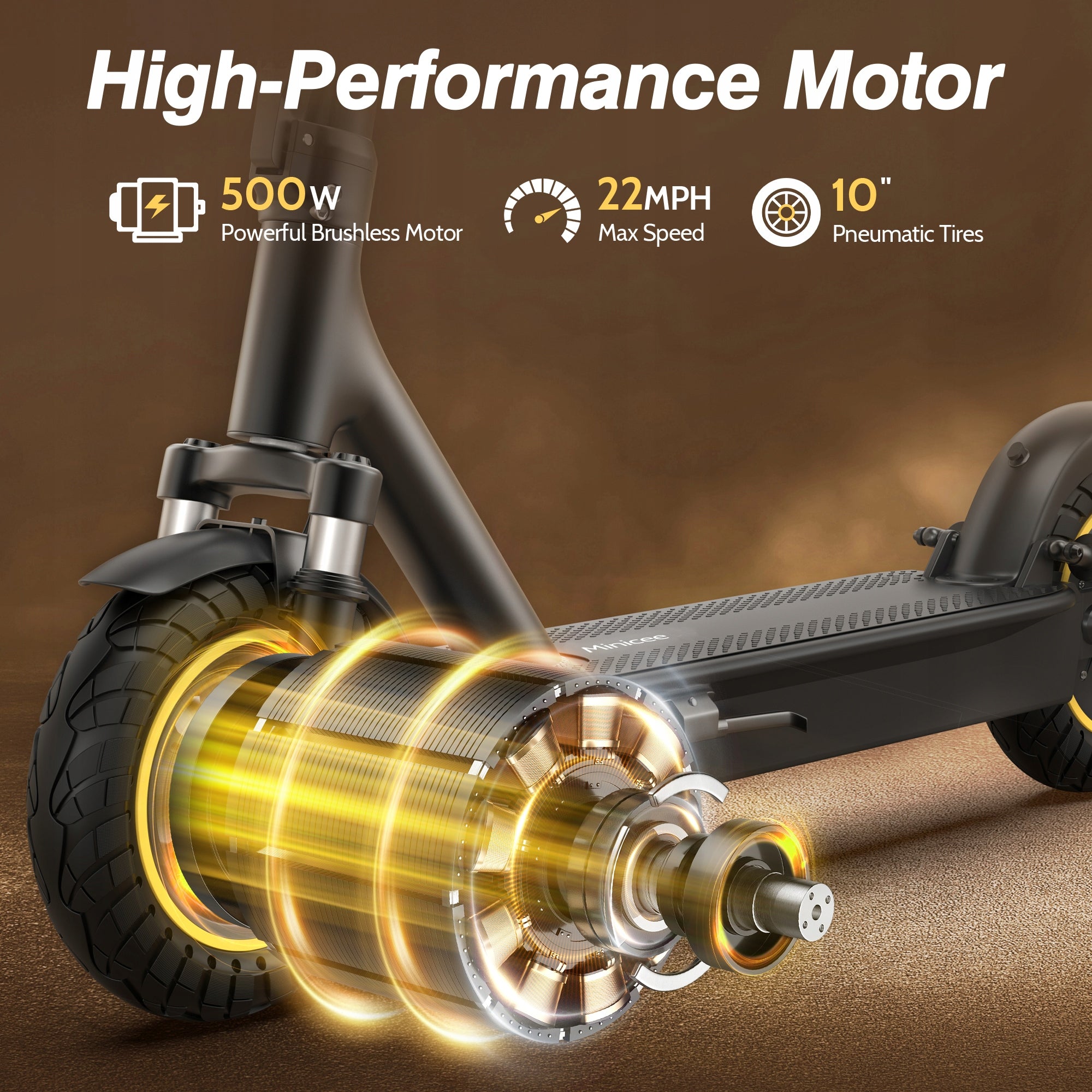 Folding Electric Scooter 1000W 14.5Ah 45km 10cali APP MINICEE ESMAX Brand no brand
