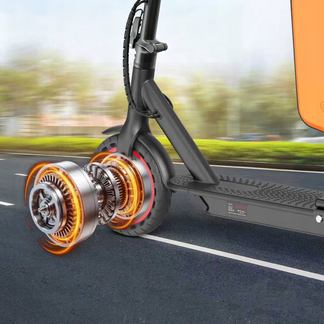 Folding Electric Scooter AOVOPRO TX01XB 350W 20km/h 25KM + 11L Seat Bag APP Model AOVOPRO TX01XB 350W