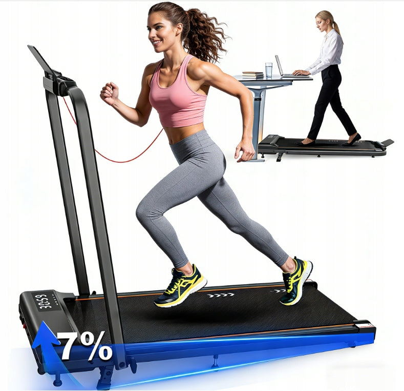 Folding Electric Treadmill 120kg 12km/h + Remote Control+ touch screen