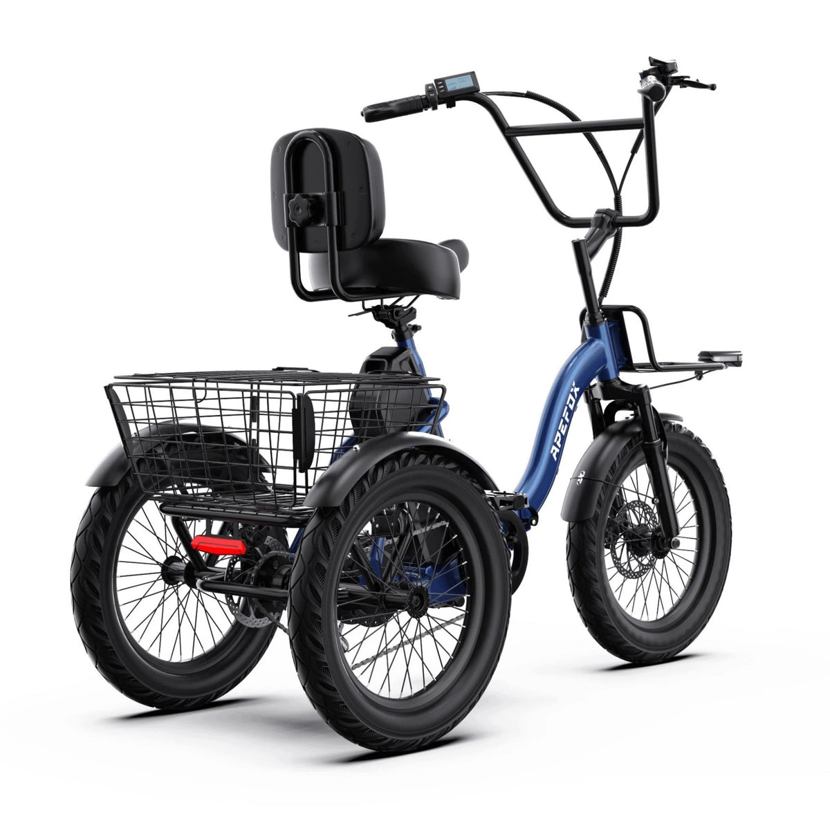 Folding Electric Tricycle APEFOX RH30 500W 25KM/H 15AH 80km Brand APEFOX
