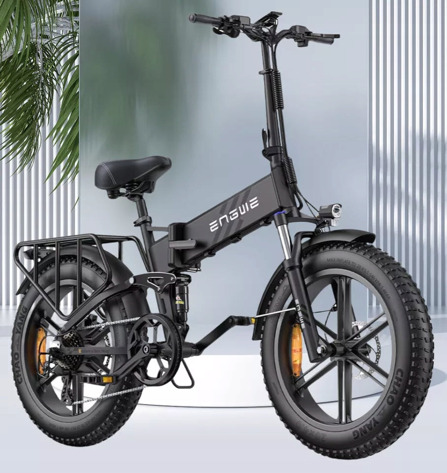 Folding Electric Vehicle Engwe ENGINE PRO-2.0 1200W 32KM/H 16AH 110km Manufacturer code 8007116008618