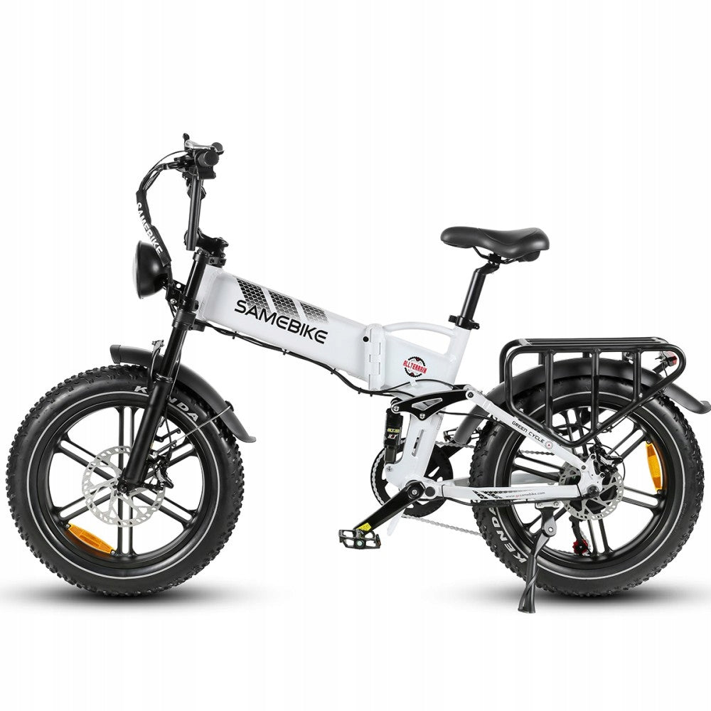 Folding Electric Vehicle Samebike RS-A02 20″*4.0 48V17Ah 1200W 120km 45KMH Brand Samebike