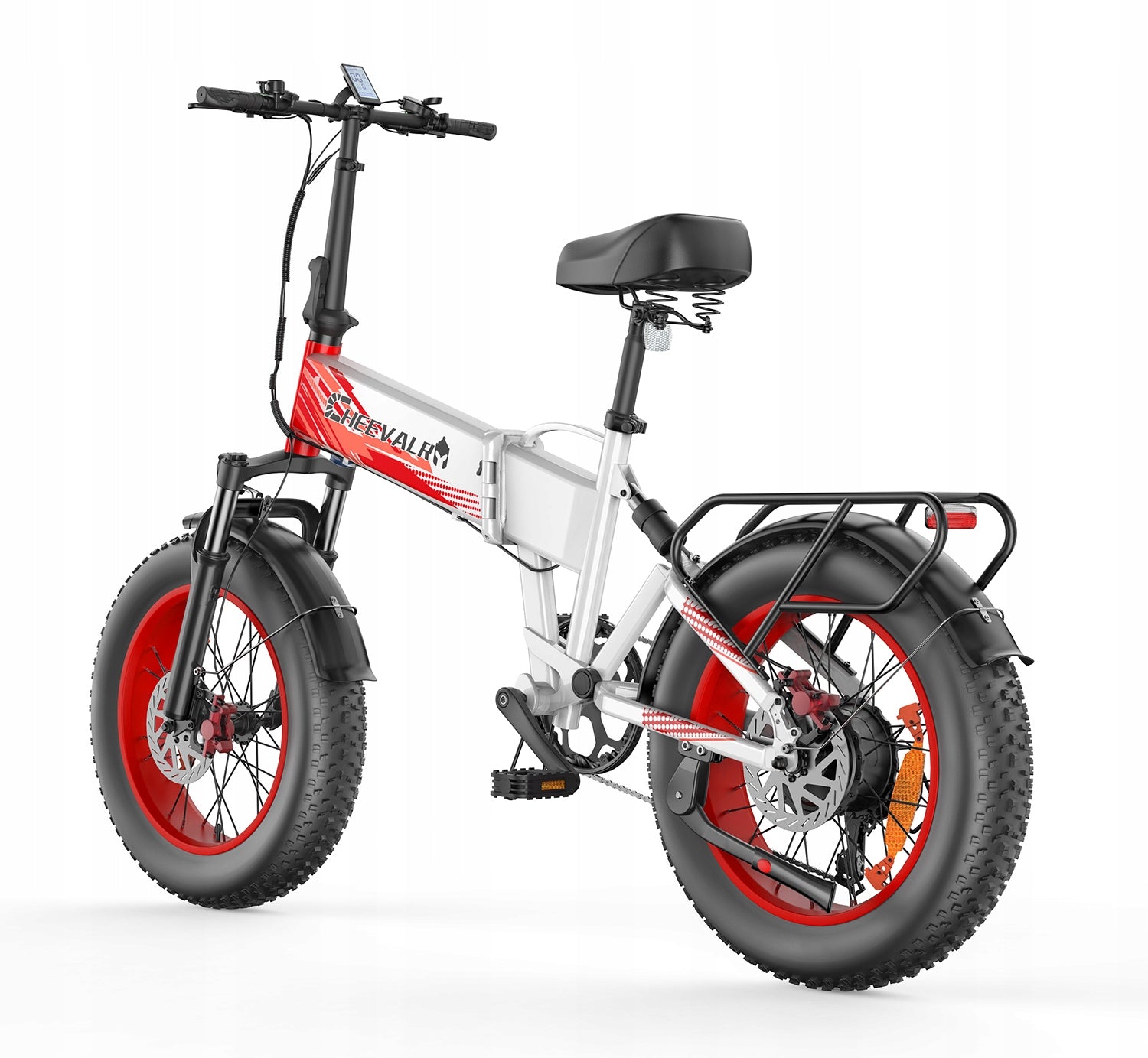 Folding Electric Vehicles Cheevalry 48V 20Ah 1500W 46km/h 120km 20"+Helmet Manufacturer code Cheevalry CF1000-1 48V 20Ah 1500W