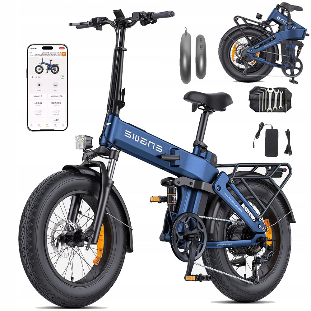 Folding Electric vehicle Engwe Engine Pro 3.0 Boost 250W 48V 15AH 130km Frame size L