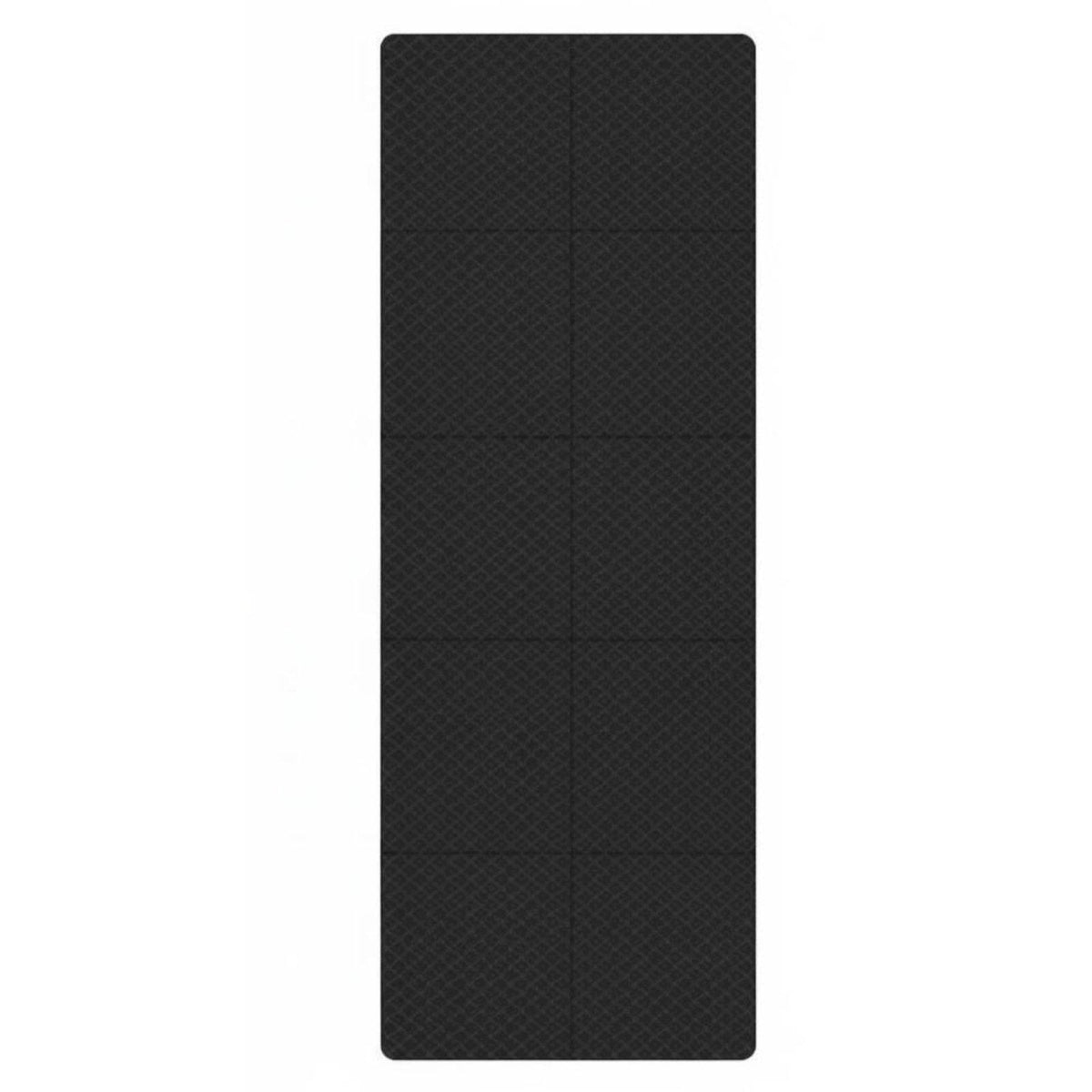 Folding Exercise Mat Easy Storage Foldable Exercise Mat Lightweight Black