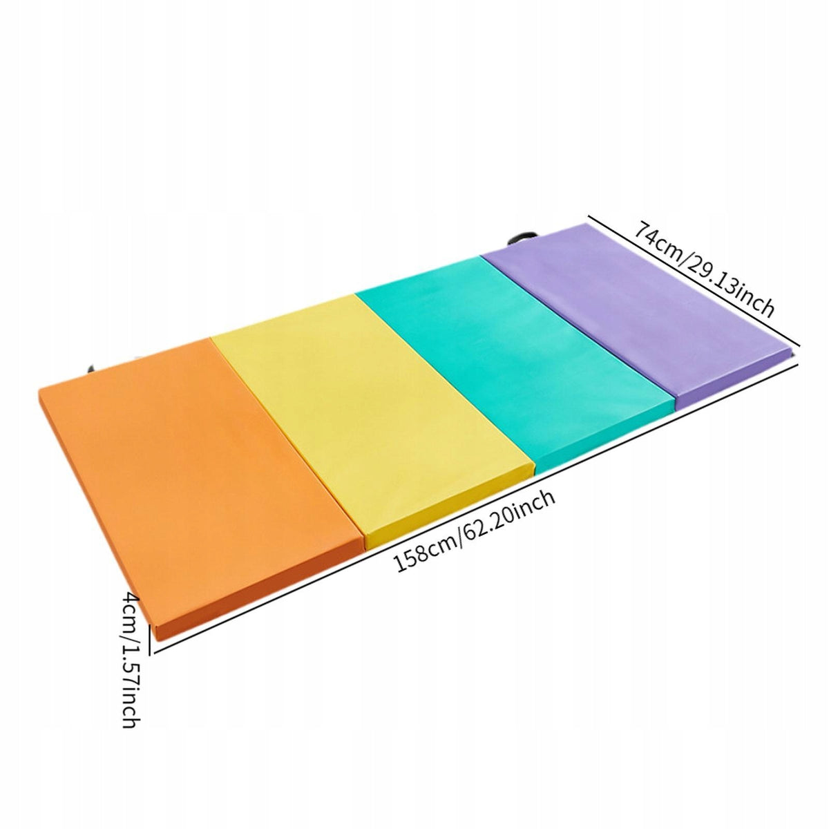 Folding Exercise Portable Training Stretch Nonslip Foldable Four Fold Mat Packaging status original